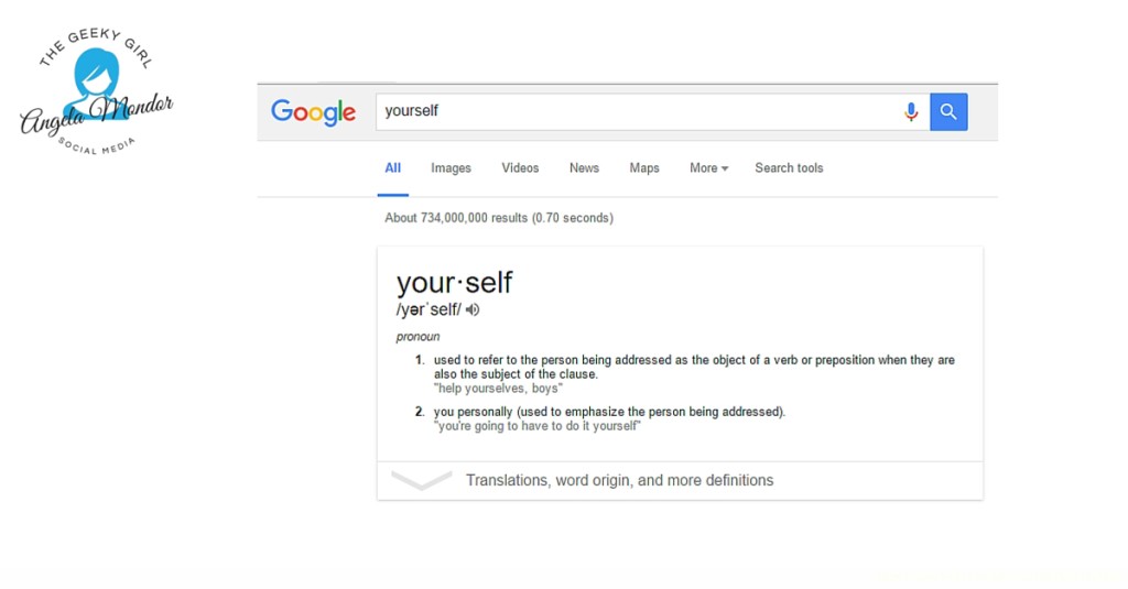 google yourself-blog