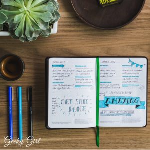 Angela Mondor, Geeky Girl, Bullet Journal, Business Planner, 2019 Business Planner, Rockstar Planner, Rockstar Business planner, leonie dawson, Productivity Planner, 2019 Productivity Planner